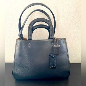 Coach Rogue Shoulder Bag Black